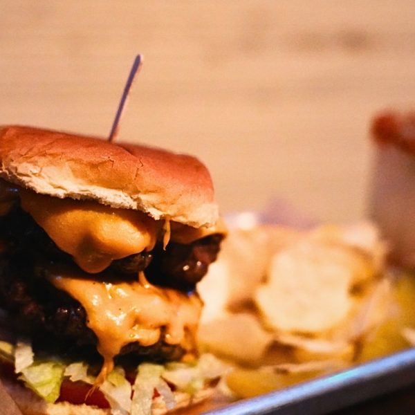 Double Wide Burger + Bag of Chips